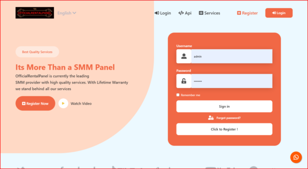 SFG Pro official Panel script – SMM Scripts